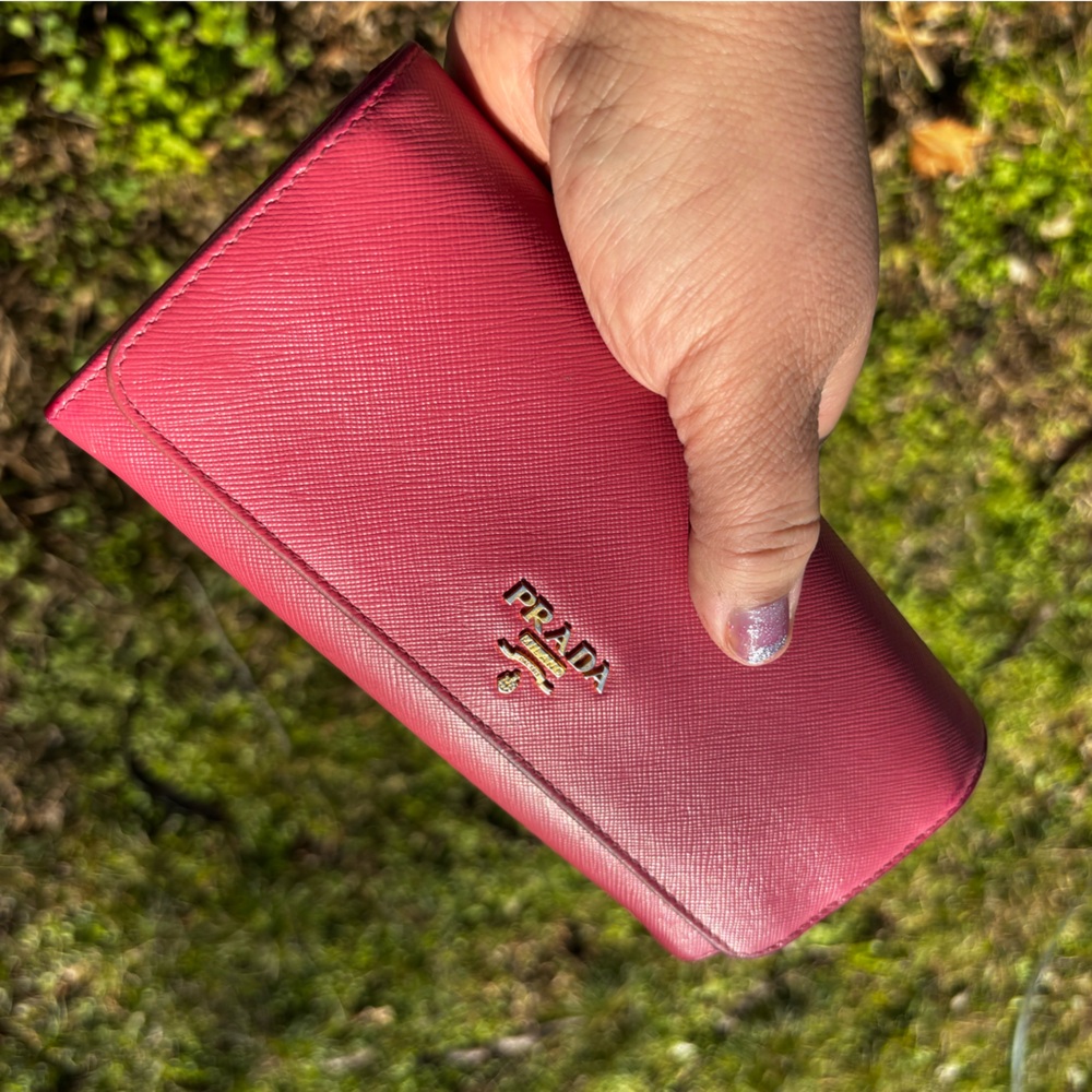 Prada Milano Wallet pink in light pink